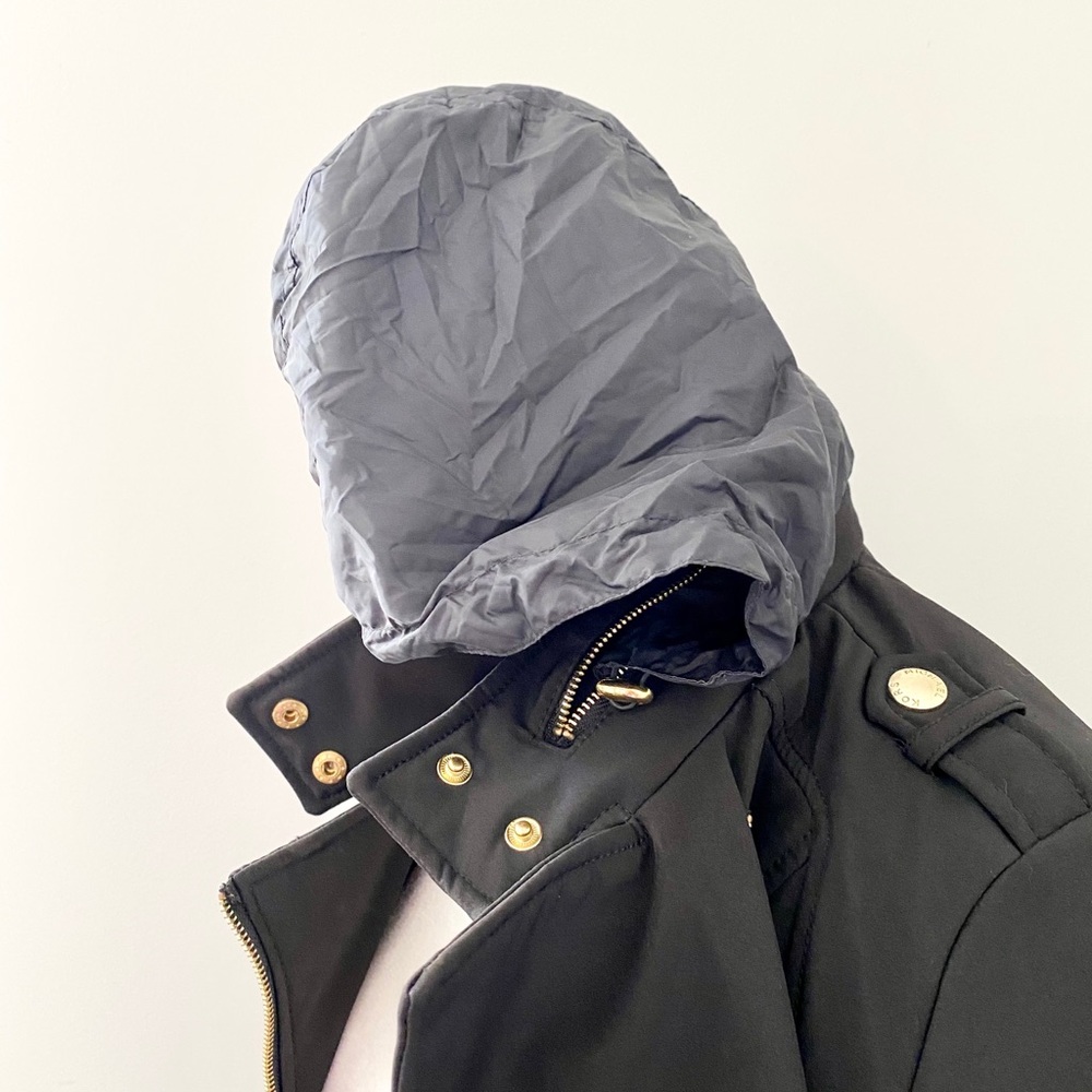 Michael Kors Fleece Line Soft Shell w/Hood - Picture 10 of 10